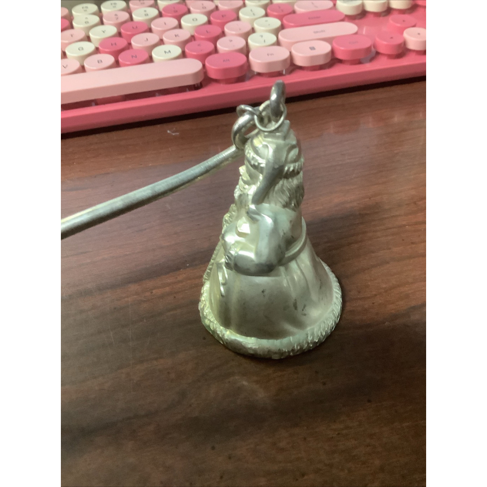 Silver Treasures By Godinger Santa Claus Silver-Plated Candle Snuffer With Box - Picture 5 of 6